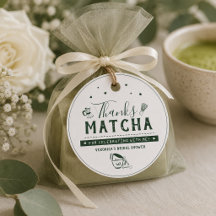 Obrigada Matcha Chá de Noiva Obrigada