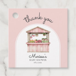 Etiquetas Para Lembrancinhas Obrigado A Fazendeiros Chá de fraldas De Garotas D