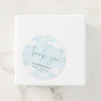 Obrigado azul e Chá de panela branco da Nuvem Nine