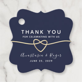 Etiquetas Para Lembrancinhas Obrigado Casamento Azul Marinho