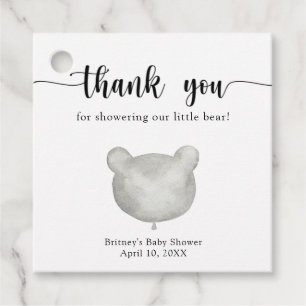 Etiquetas Para Lembrancinhas Obrigado de ursinho