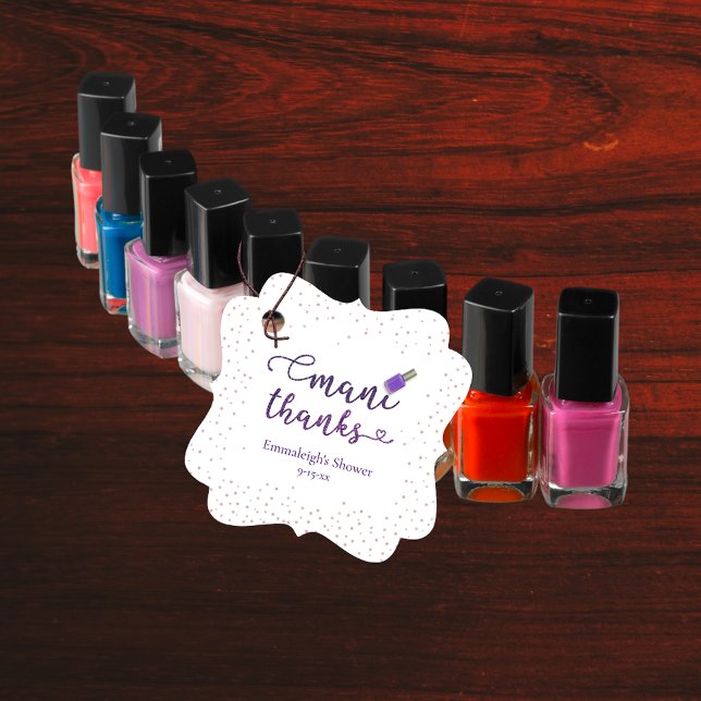Etiquetas Para Lembrancinhas Obrigado Mani Roxo (Criador carregado)