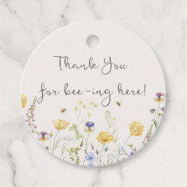 Etiquetas Para Lembrancinhas Obrigado por Bee-ing Here Gift/Favor Tags