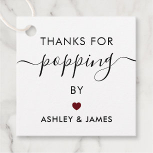 Etiquetas Para Lembrancinhas Obrigado por passar Tags, Tag de casamento, Borgon