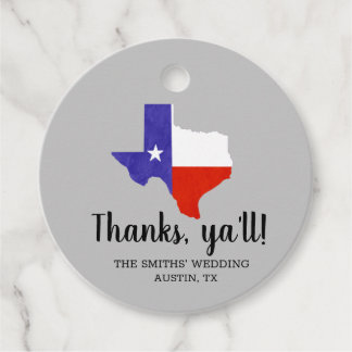 Etiquetas Para Lembrancinhas Obrigados, Ya'll Texas Flag Austin Dallas Favorece