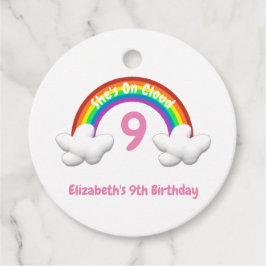 Etiquetas Para Lembrancinhas On Cloud 9! Rainbow Birthday