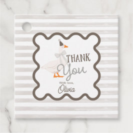 Etiquetas Para Lembrancinhas One Silly Goose 1st Birthday Thank You