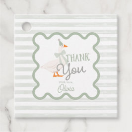 Etiquetas Para Lembrancinhas One Silly Goose 1st Birthday Thank You