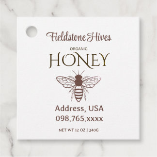 Etiquetas Para Lembrancinhas Organic honey bee queen
