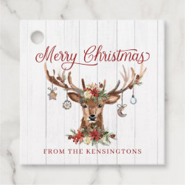 Etiquetas Para Lembrancinhas Ornamentos de Reinadores de Natal Russos | Madeira