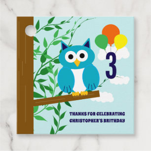 Etiquetas Para Lembrancinhas Owl Birthday