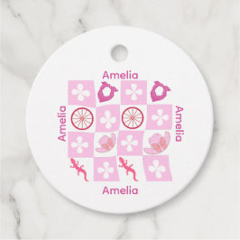 Etiquetas Para Lembrancinhas Padrão de Cowgirl verificado personalizado