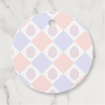 Padrão de Diamante de páscoa com Ovos Decorados