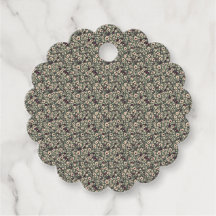 Padrão Floral Sprig Vintage da Segunda Guerra Mund