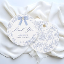 Padrão floral vintage Blue Bow