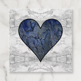 Etiquetas Para Lembrancinhas Padrão Marcado de Pedra Azul