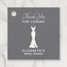 Etiquetas Para Lembrancinhas Palhaço branco elegante na Cinza - Chá de panela N