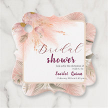 Pampas cor-de-rosa-pincel moderno