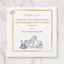 Panda Bebê Personalizada com cavalo de balanço