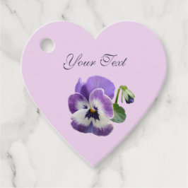 Etiquetas Para Lembrancinhas Pansy To From Heart Gift Favor Tags Your Text