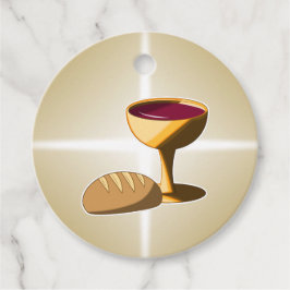 Etiquetas Para Lembrancinhas Pão e Vinho A última comuna de Páscoa de jantar