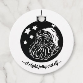 Etiquetas Para Lembrancinhas Papais noeis de Natal de Quadro Chalkboard