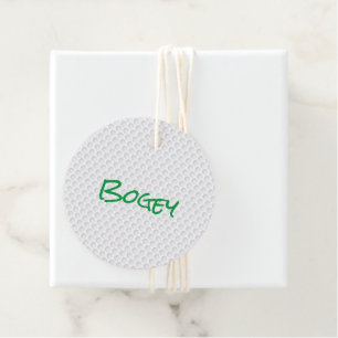 Etiquetas Para Lembrancinhas Papel de Presente Engraçado de Golfe BOGEY