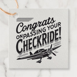 Etiquetas Para Lembrancinhas Parabéns por ter passado o cheque!