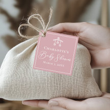 Partido Chá de fraldas Branco Rosa-Rosa-Rosa Dusty