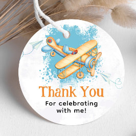 Etiquetas Para Lembrancinhas Partido do primeiro aniversario de Avião Vintage