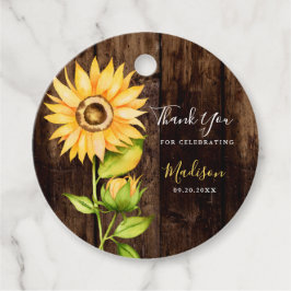 Etiquetas Para Lembrancinhas Partido Russo do Aniversário de criança de Girasso