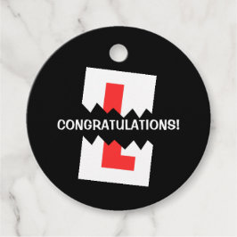 Etiquetas Para Lembrancinhas Passado no ensaio de condução