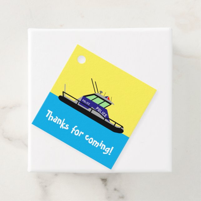 Etiquetas Para Lembrancinhas Patrol Boat (In Situ)