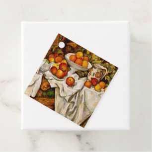 Etiquetas Para Lembrancinhas Paul Cézanne - Arte sobre Maçãs e Laranjas