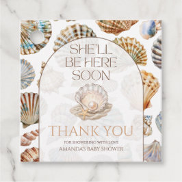 Etiquetas Para Lembrancinhas Pearl Under The Sea You Soon Girl Baby Shower
