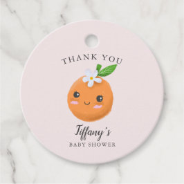 Etiquetas Para Lembrancinhas Pequena Clementina Rosa Chá de fraldas Cutil