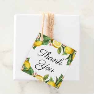 Etiquetas Para Lembrancinhas Pequena Cutie Lemon Citrus Summer Obrigado