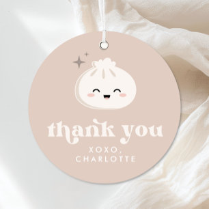 Etiquetas Para Lembrancinhas Pequeno Despejo Bao Dim Sum Favor Tags