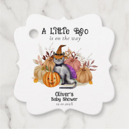 Etiquetas Para Lembrancinhas Pequeno Gato Poema No Chá de fraldas De Bruxas