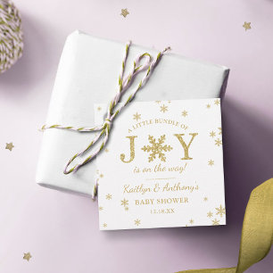 Etiquetas Para Lembrancinhas Pequeno Pacote De Alegria Chá de fraldas De Natal