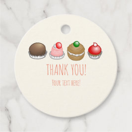 Etiquetas Para Lembrancinhas Pequenos bolos Aniversário