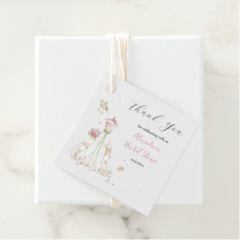 Etiquetas Para Lembrancinhas Personalizar o Chá de panela Vestido Obrigado