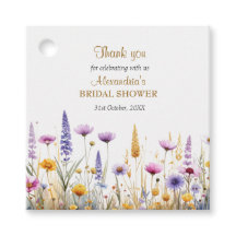 Personalize Flores Silvestres para Chá de Noiva