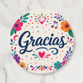 Etiquetas Para Lembrancinhas Personalize Gracias Espanhol Floral Fiesta Anivers