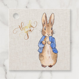 Etiquetas Para Lembrancinhas Peter com o fundo de Beige Linen