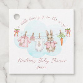 Etiquetas Para Lembrancinhas Peter the Rabbit Girl Clothesline Baby Shower