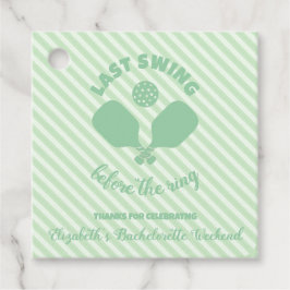 Etiquetas Para Lembrancinhas Pickleball Bachelorette Weekend