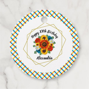 Etiquetas Para Lembrancinhas Picnic Party Geométrico Floral