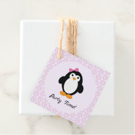 Etiquetas Para Lembrancinhas Pinguim da Festa