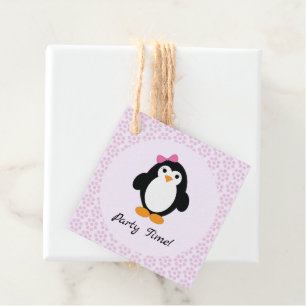 Etiquetas Para Lembrancinhas Pinguim da Festa